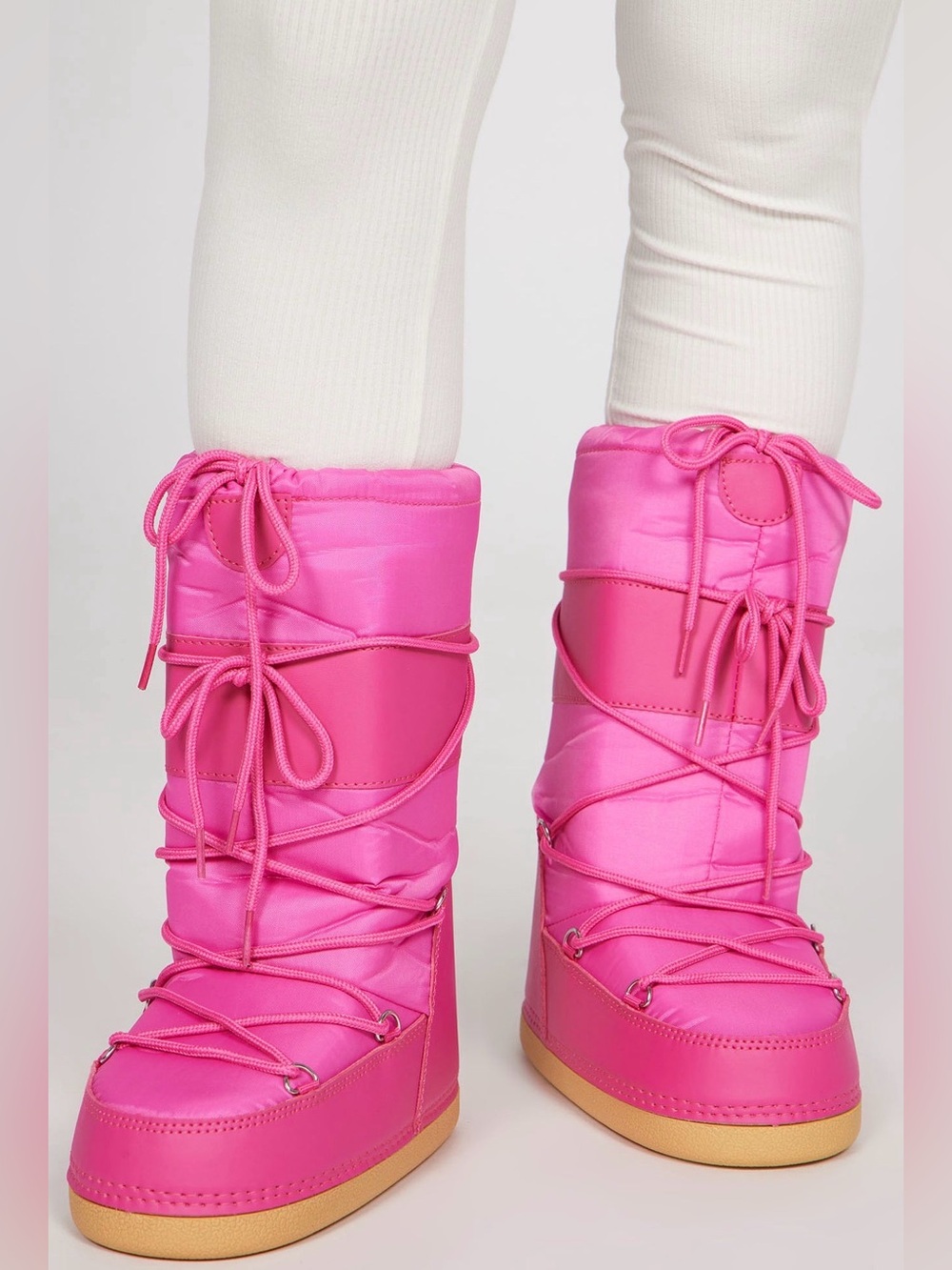 Pink Snow Boots